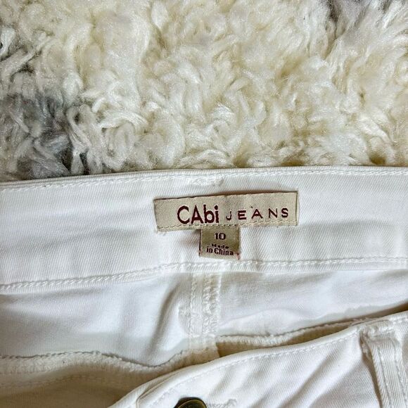 CAbi Women's White Jeans - Picture 4 of 8